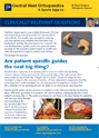 Are patient specific guides the next big thing? – Dr. Roger Brighton - Hip & Knee Surgeon